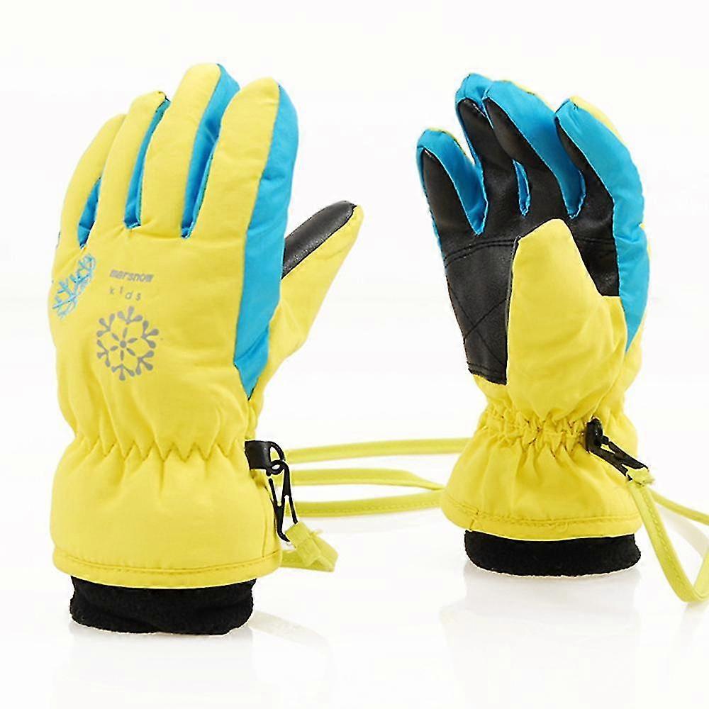 Kids Snow Ski Gloves Waterproof Children Outdoor Toddler Cold Weather Snowboard Gloves