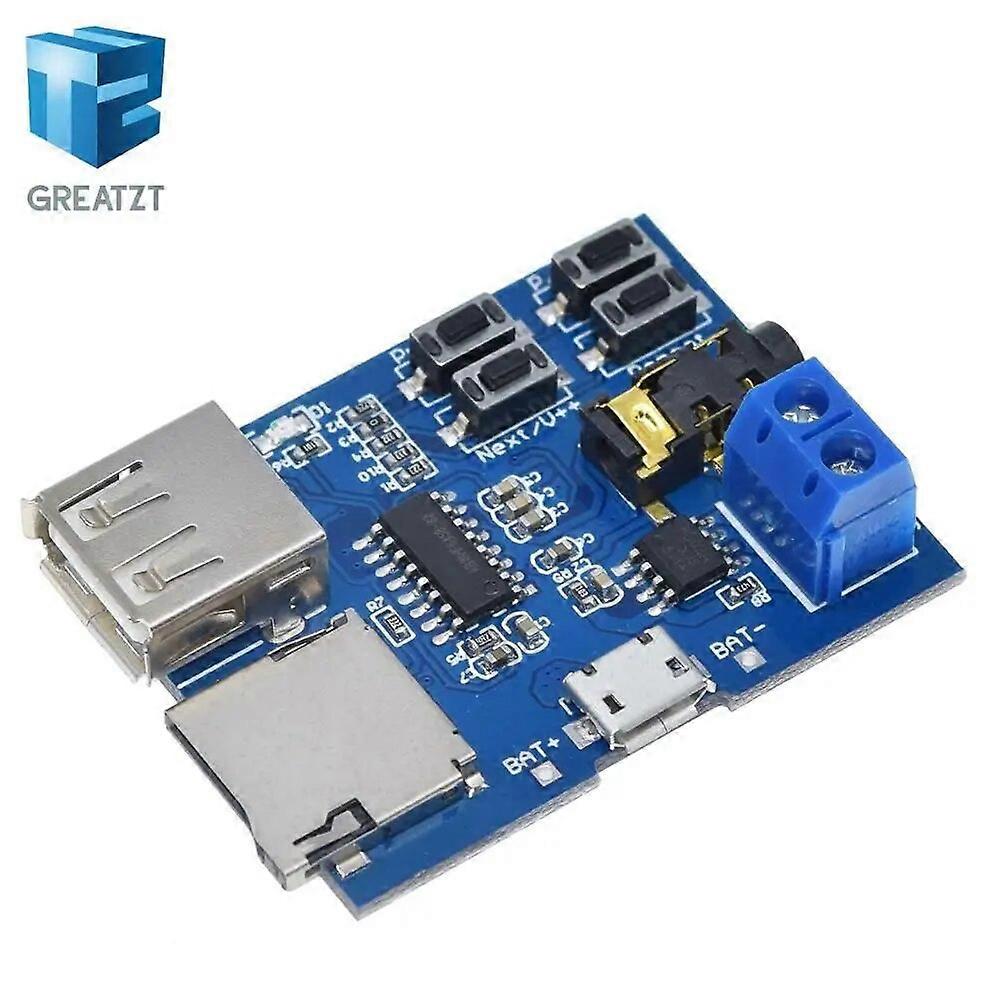 TF card U disk MP3 Format decoder board module amplifier decoding audio Player