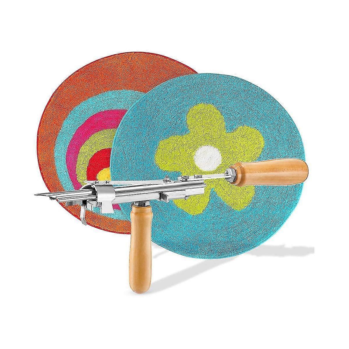 Loop Pile Manual Tufted Tool 8-15 Mm/ 0.31-0.59 Inch Loop Pile Height Tufting Rugs Device Handheld