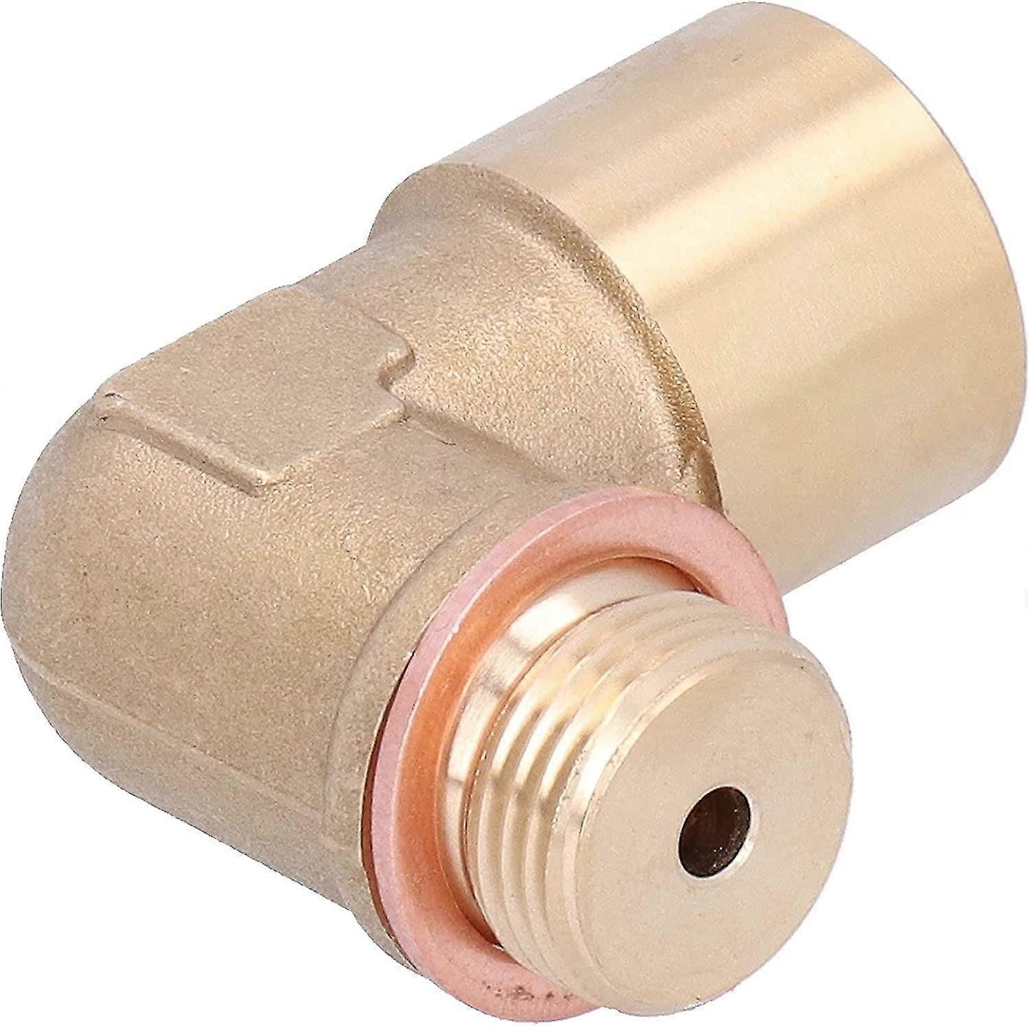 Automotive Tilt Oxygen Sensor Extender Messing Forlengelse Spacer Adapter Universal Med Skive (messing) (1 stk)