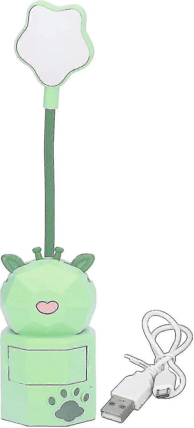 Children's Reading Lamp - Cute Design, USB Charging, Warm Light