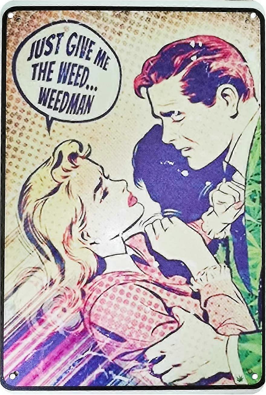 Vintage olhar engraçado metal sinal de lata 8x12 polegadas ou 12x16 polegadas, hula menina na costa Aloha Hawaii Sign, para L