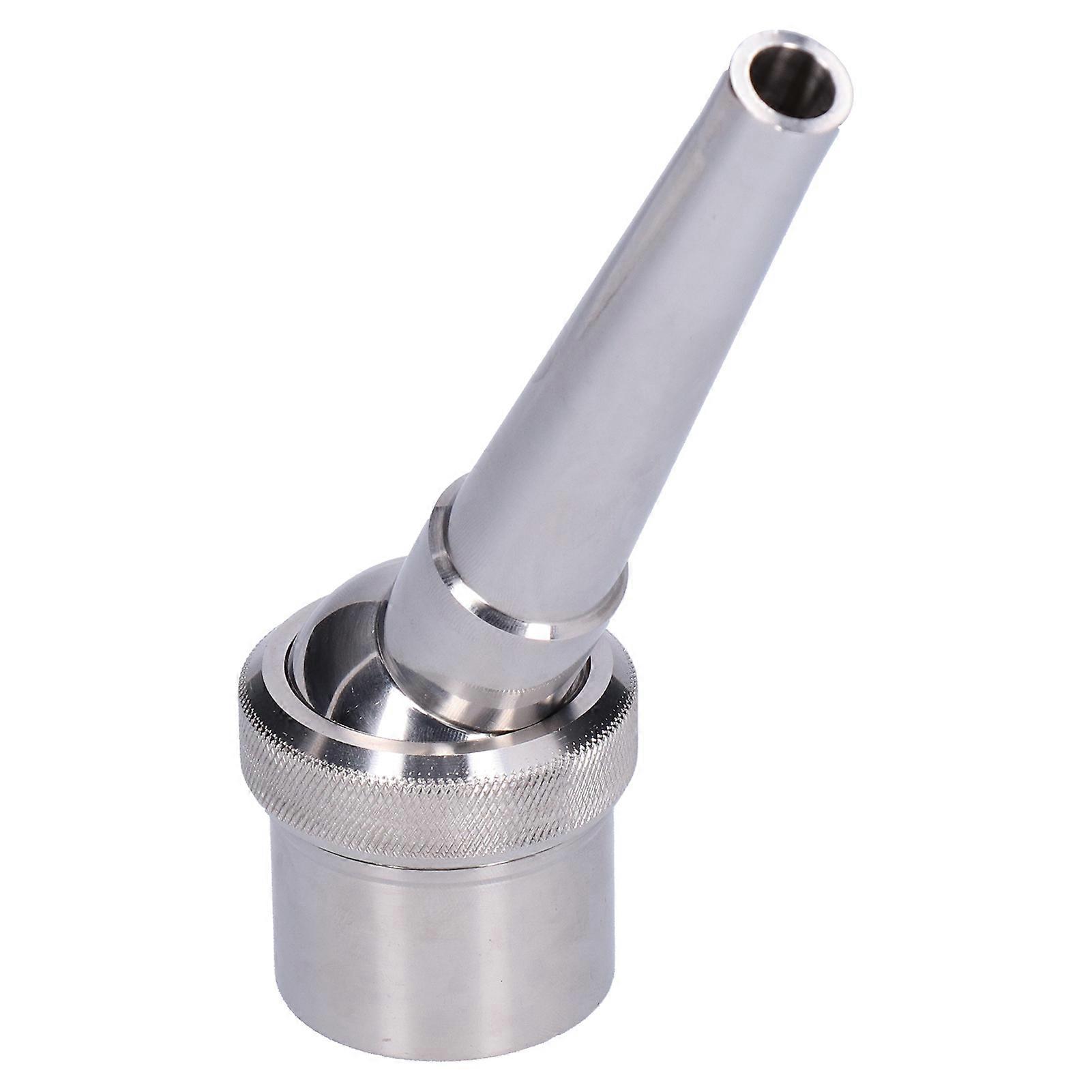 G1 × 1/2 Dişi Dişli 46mm Fıskiye Memesi Paslanmaz Çelik Ayarlanabilir Jet Su Püskürtücü Kafası