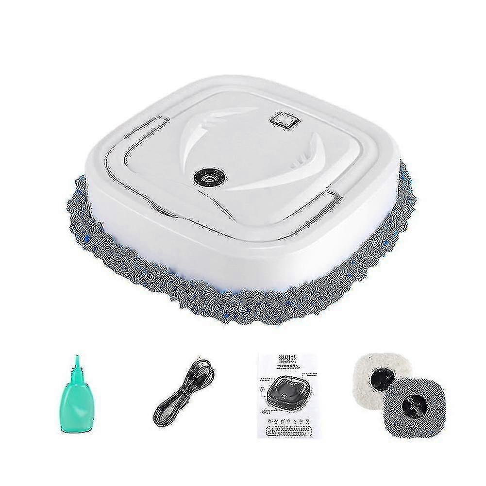 Smart Sweeping Robot Rotary Mopper Humidification-blanc
