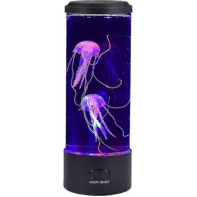 Led Jellyfish Lamp Multicolor,night Light Usb Charging,round Mood Lamp