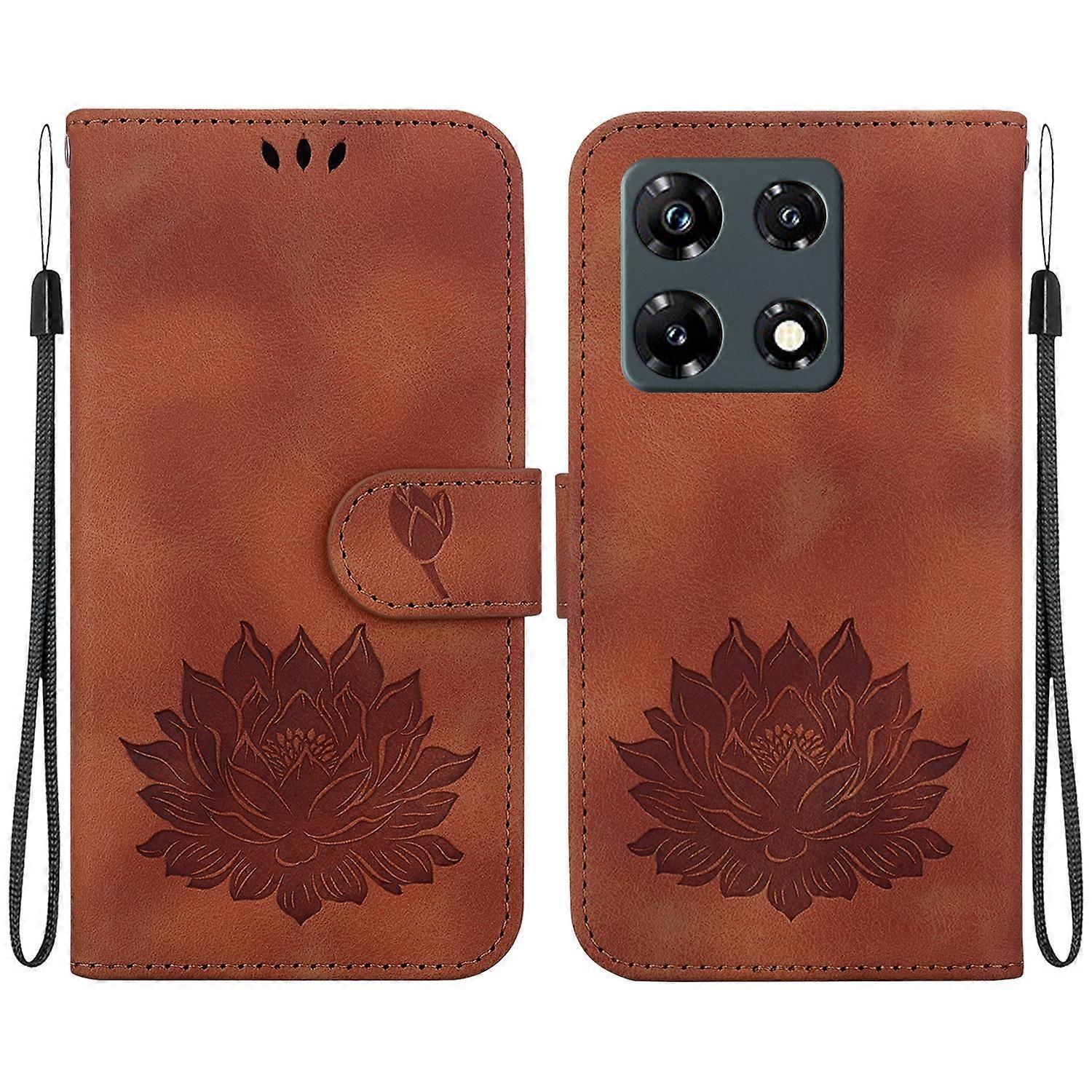 Lotus Leather Case For Infinix Note 30 Pro