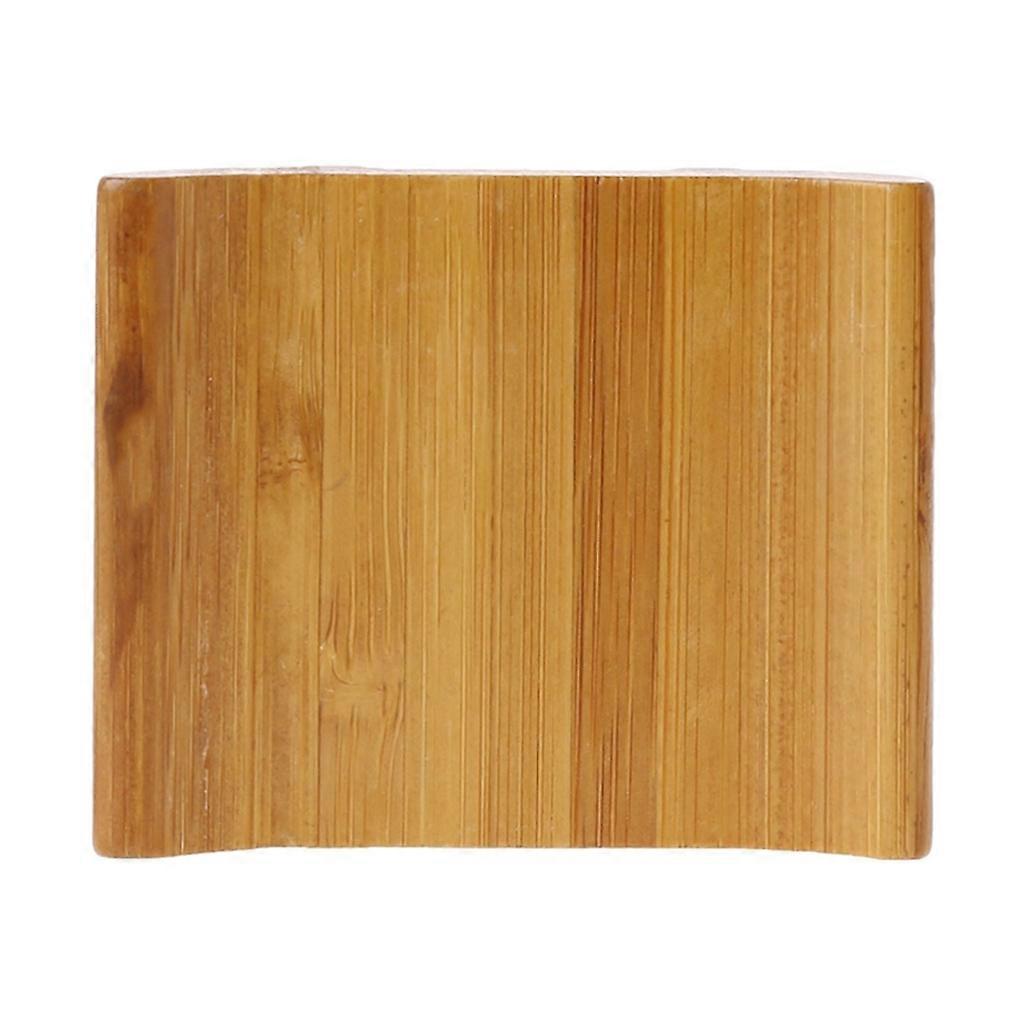 Bamboo Soap Dish Holder Box for Sponge Scrubber Storage Rack Container Shower