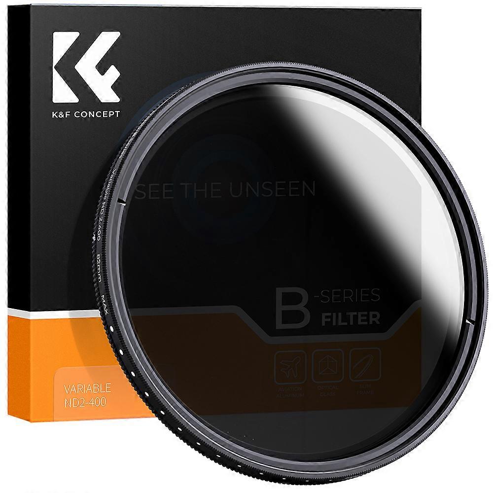 CONCEPT ND2-ND400 Neutral Density Adjustable Fader 52mm 55mm 67mm 72mm 77mm 95mm For Canon Nikon Sony Camera ND Lens filter