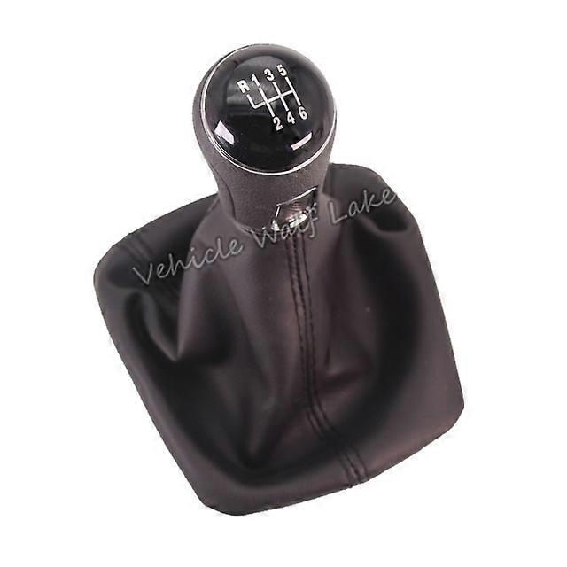 For Skoda Octavia A5 MK2 1Z5 Sedan & Combi 2004 2005 2006 2007 2008 Car 5/6 Speed Gear Stick Shift Knob With Leather Boot