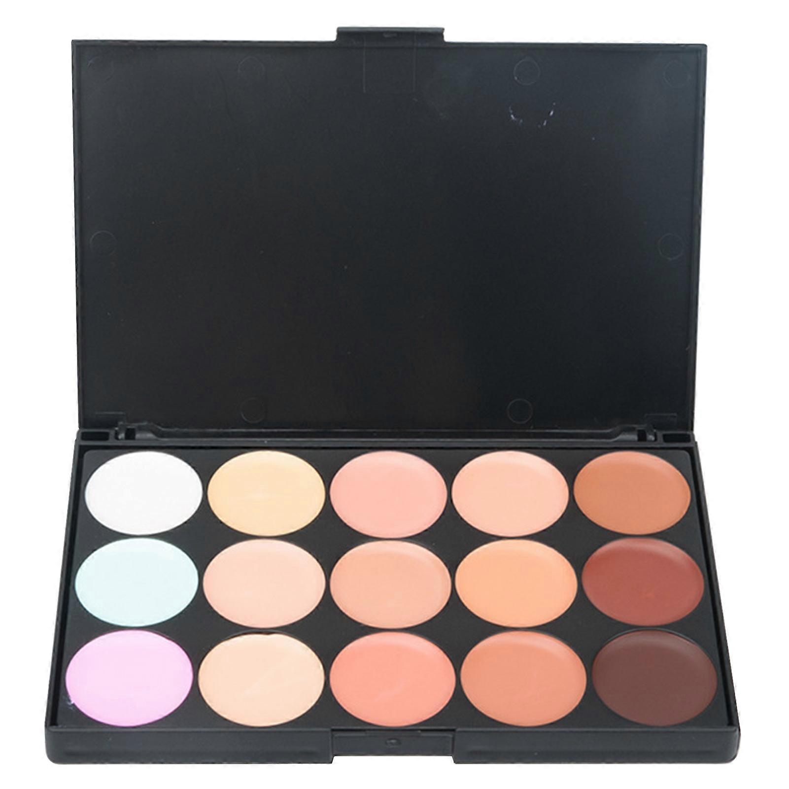 15 Colors Concealer Foundation Cream Contouring Cream Waterproof Professional Contour Palette Make-Up Tools