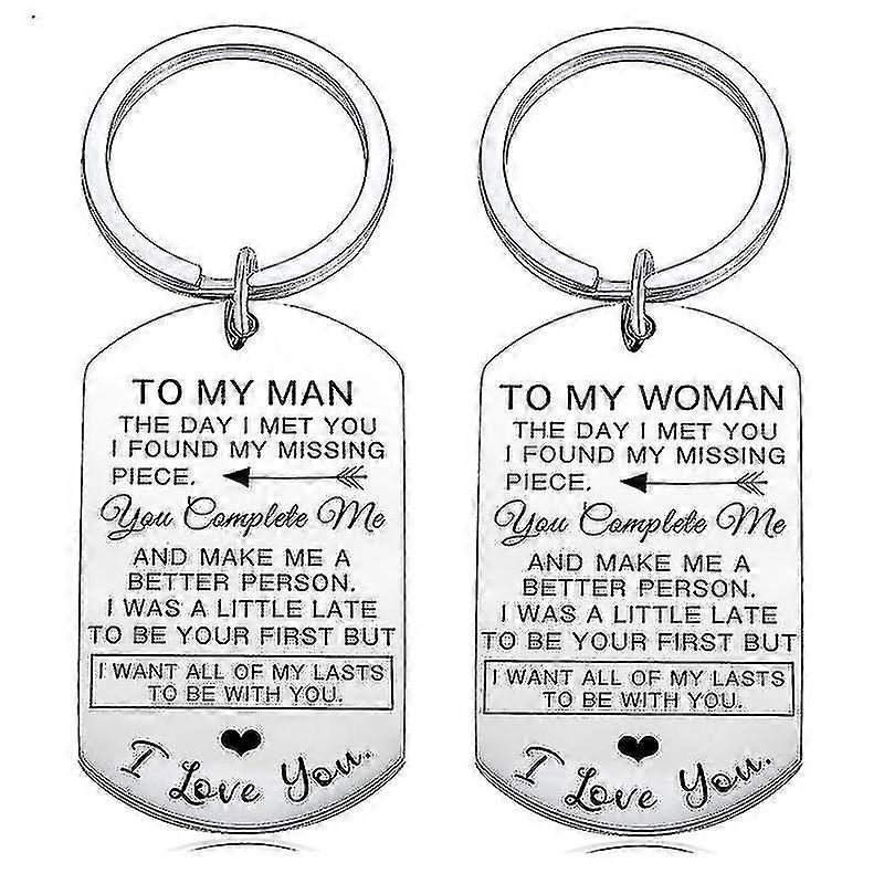 S Day To Man And To Women Keychain Anniversary For Him Hus From Wife