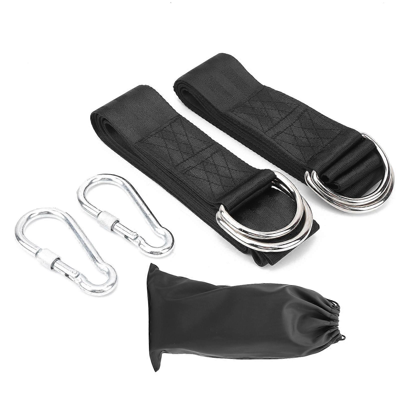 Adaptable Heavy-Duty Tree Swing Straps For Outdoor Use