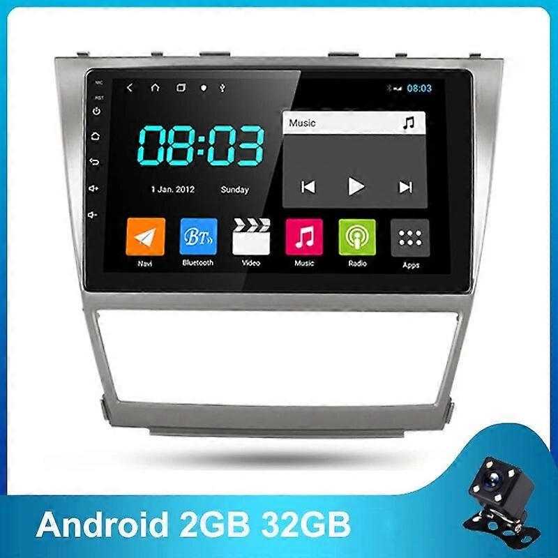 10.1inch Car Radio for Toyota Camry 40 2006-2011 Multimedia Player NO DVD Stereo Audio Android 12.0 2din 2 Din Autoradio BT Wifi