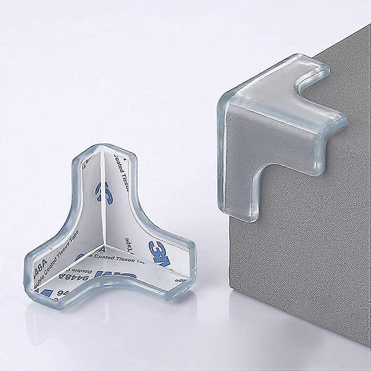 Table Corner Protectors, 20pcs Clear Corner Protectors, Corner Protectors, Anti-Shock Corner Protectors(T shape)