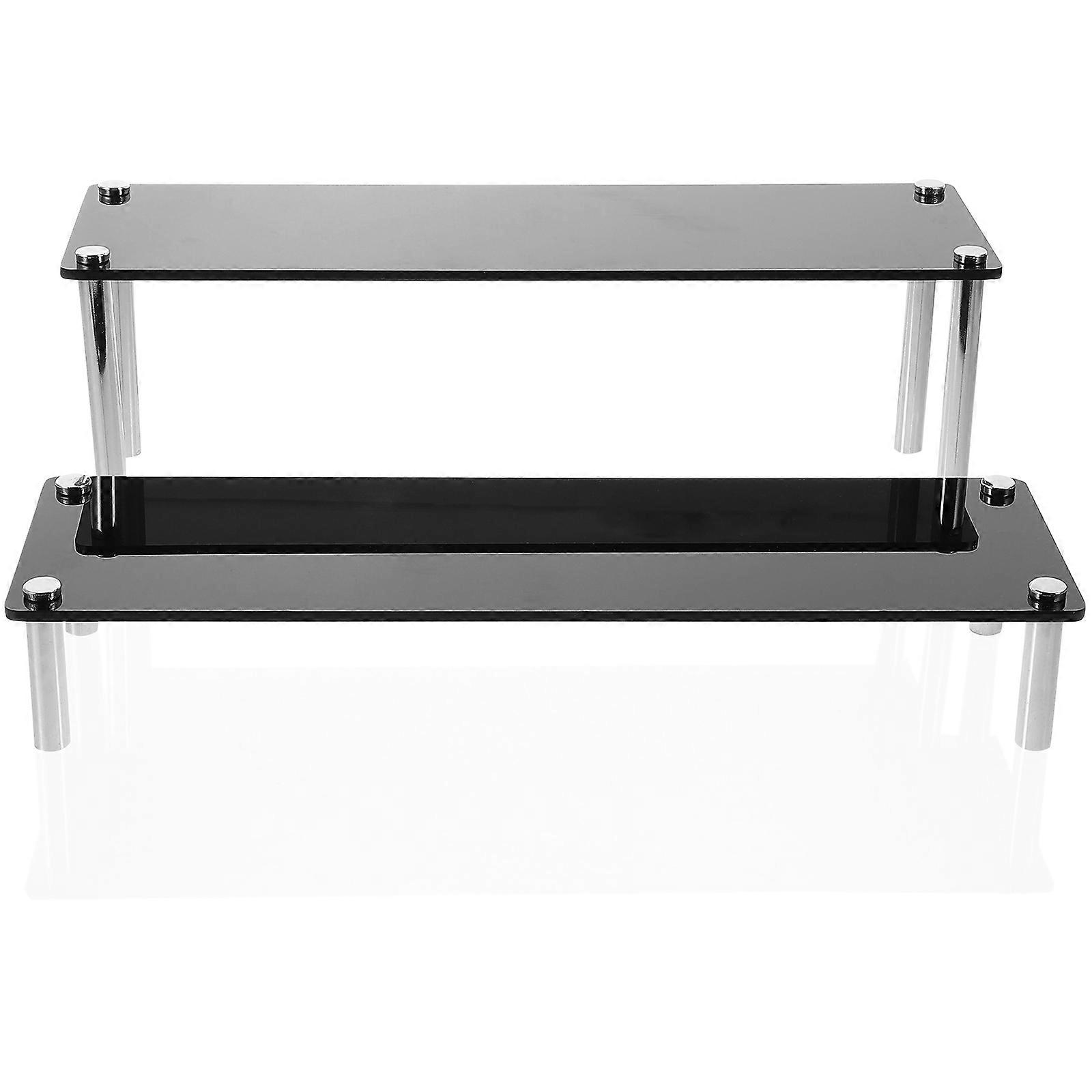 2Pcs Cupcake Display Stand Acrylic Display Stand Cupcake Organizer Multi-use Acrylic Display