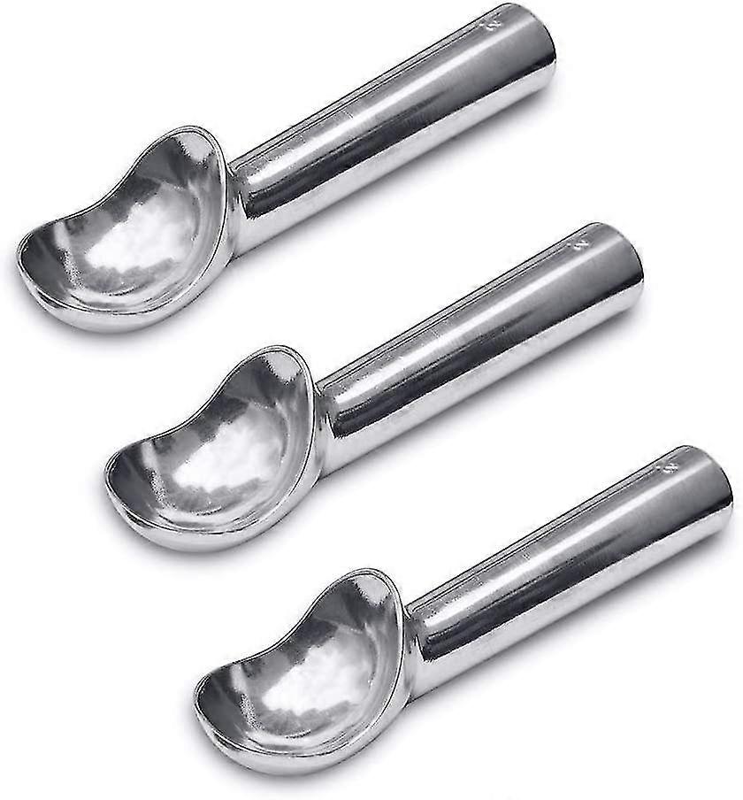 2024 Aluminum Ice Cream Scoop - Thermal Handle Non-Stick Easy Use Simple One Piece Design