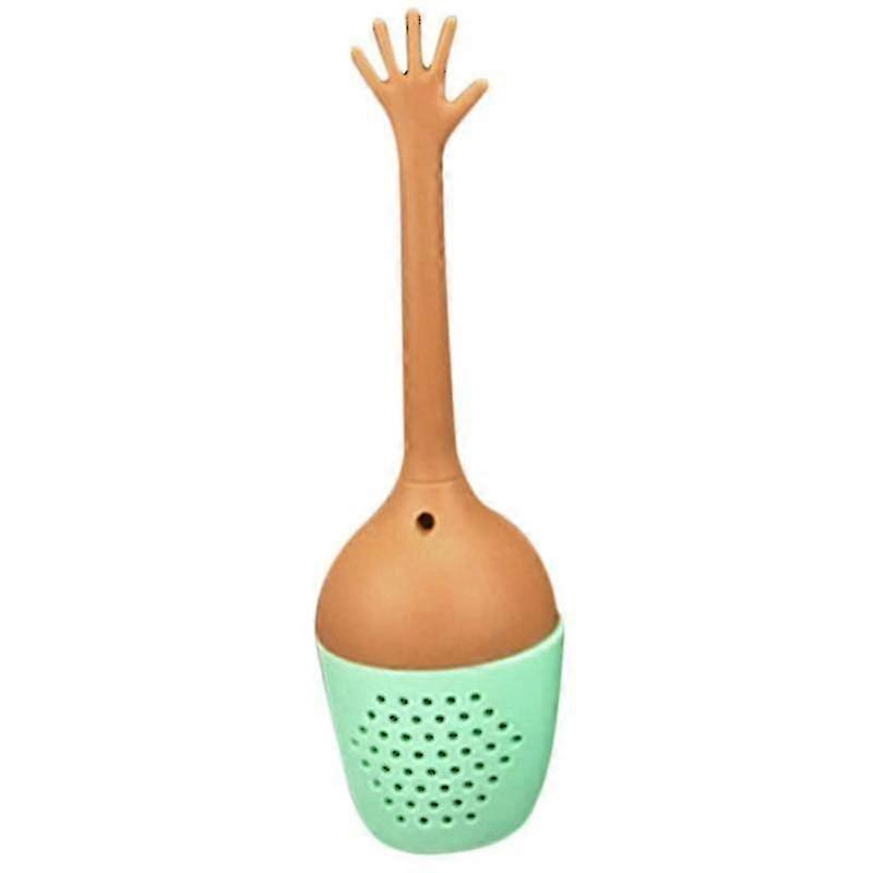 Funny Gesture Silicone Tea Spice Strainer