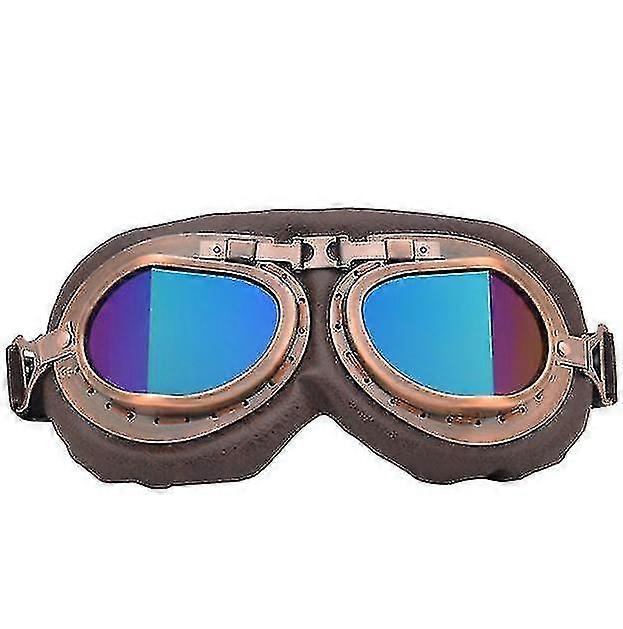Motorcycle Riding Goggles Retro Classic Glasses Windshield