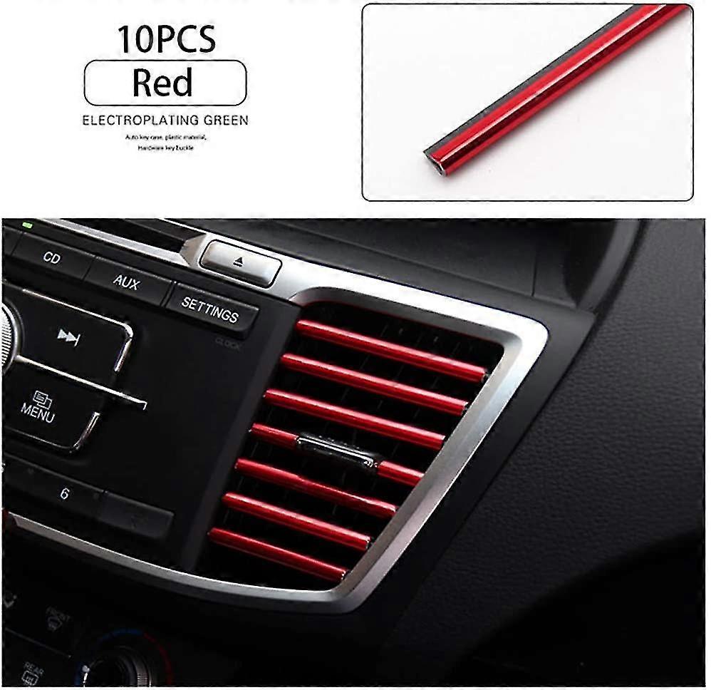 Car Vent Decorative Strip 10pcs