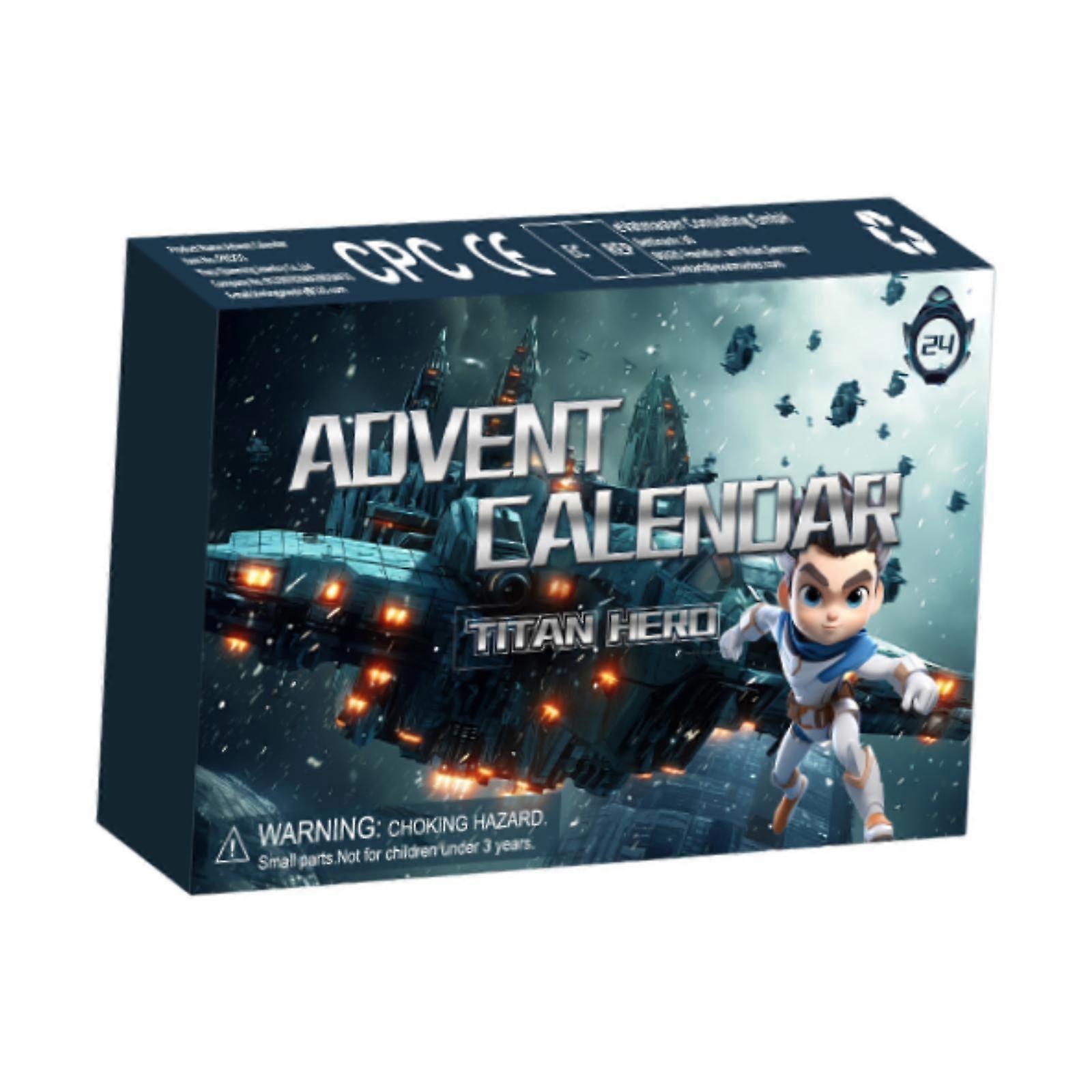 24Pcsアクションフィギュア玩具クリスマスギフトランダムデザインボックス玩具キッズティーンズ