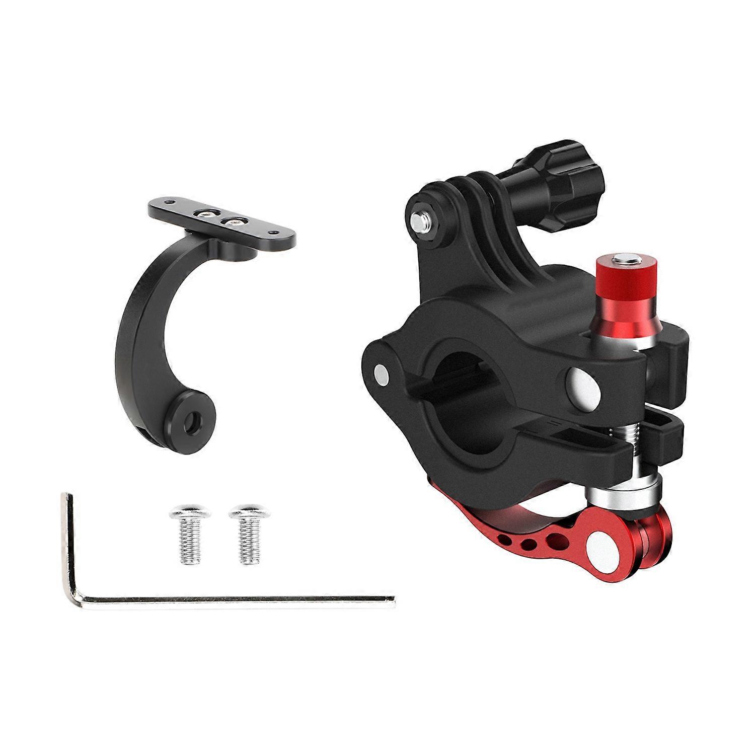 Sport Camera Bicycle Clip Bracket with Quick-release Fasteners High Hardness Stable Support Easy