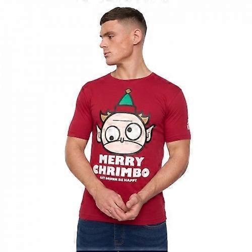 Xplicit Mens Drunk Elf Christmas T-Shirt