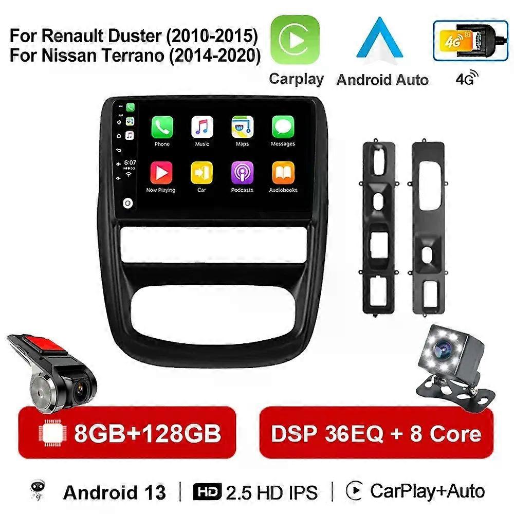 2 דין אנדרואיד 13 רדיו לרכב אנדרואיד אוטומטי מולטימדיה נגן וידאו עבור רנו דאסטר 1 2010-2015 Carplay 4g 2din Autoradio Wifi