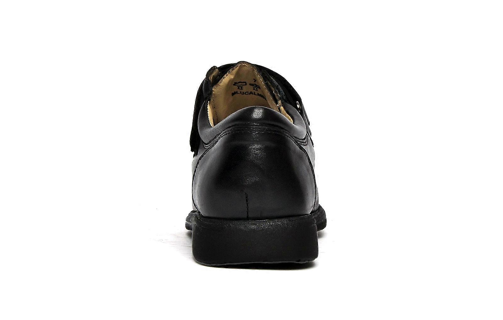 Luca Mancini Knoxville Leather Black Fruugo UK