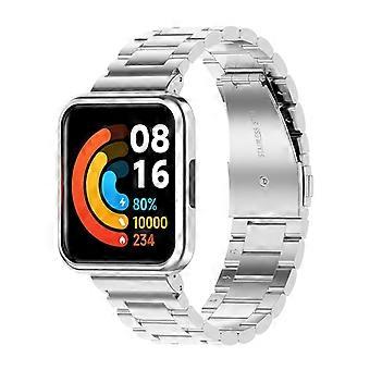 Typ A für Xiaomi Redmi Watch 2 LitetainlesStahl Drei PerlenSmartwatch Band Ersatz Handgelenk