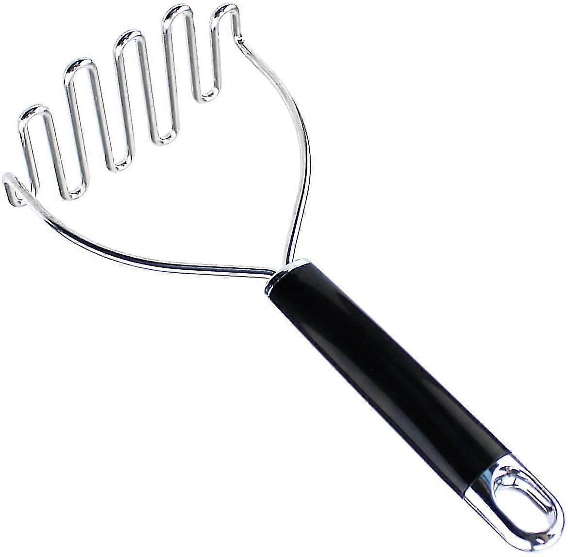 Potato Masher, Stainless Steel Wire Tamper, Hand Tamper With Peeler, Ideal For Mashed Potatoes, Egg Salad And Banana Bread, Easy To Clean And Use