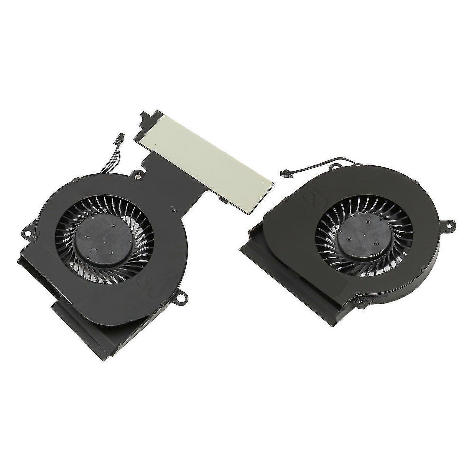 Ventola Di Raffreddamento CPU+GPU Per Laptop OMEN 15 Dc - Set Da 2, 5V 0.5A, Connettore A 4 Pin, Ricambio Professionale