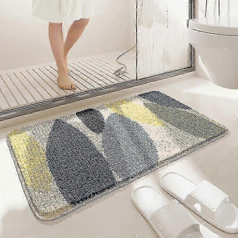Forestry-4565cm-non-slip Bath Mat,soft Microfiber Shower Mat,water Absorbent,machine Washable
