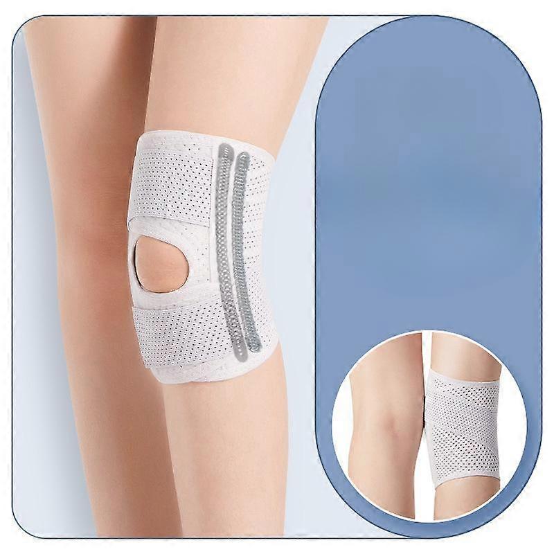 Reinforced Compression Knee Pads with Side Stabilizers Breathable Adjustable Knee Pads for Knee Pain Arthritis Injury Recovery LXY