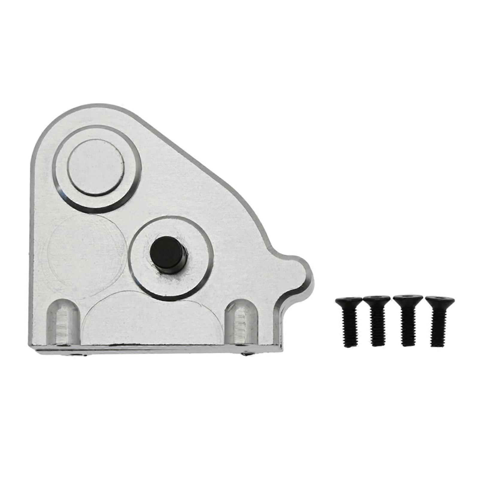 RC Car Transfer for Case Strong and Durable with 4 Screws Compatible for MN86 RC Crawler Car Model Improve The Performan Silver