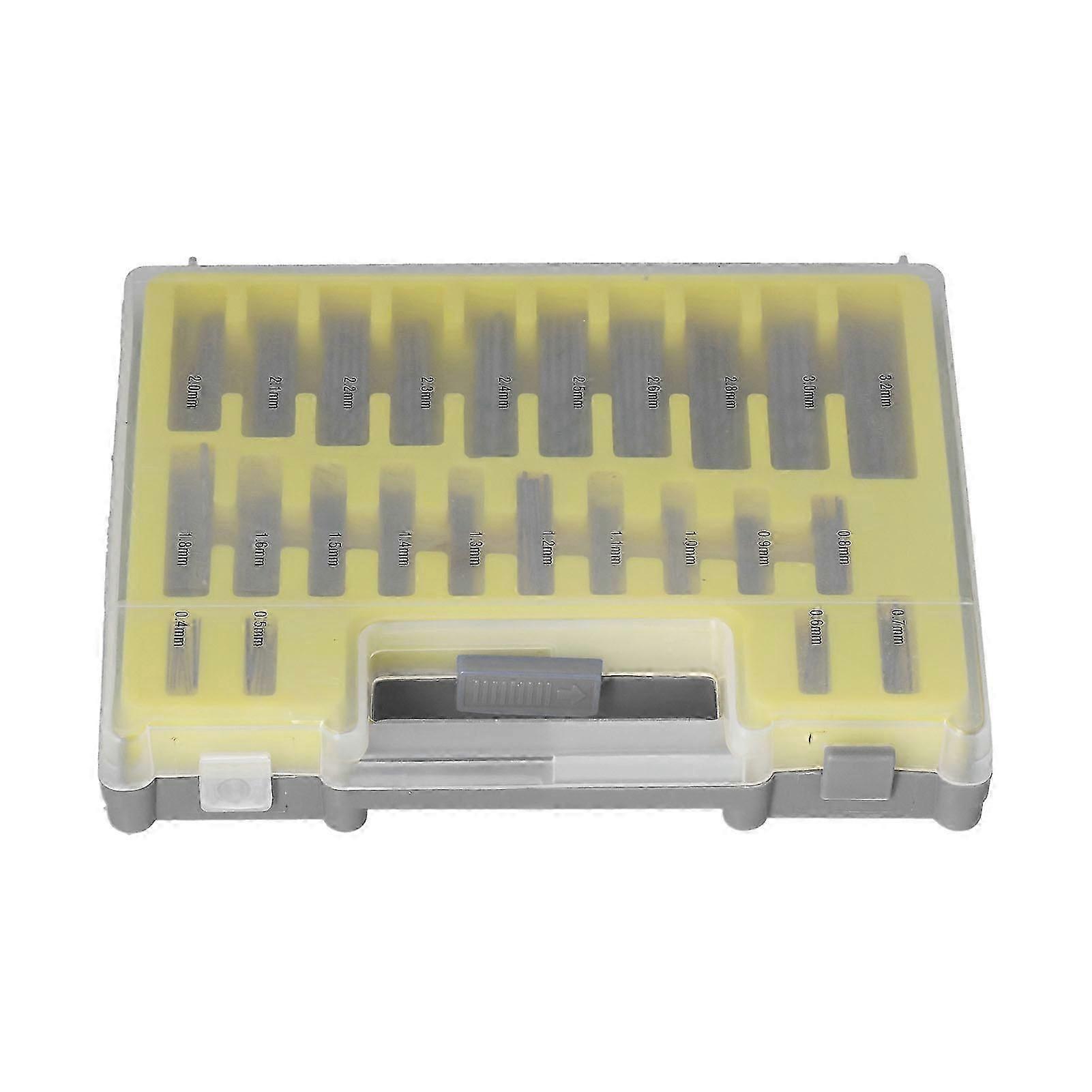 150Pcs Twist Drill Bits Mini HSS Manual Hardware Tools Replacement 0.4mm3.2mm with Plastic Box