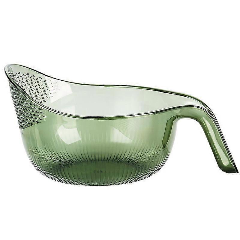 Rice Strainer & Washer 2-in-1 Multi-Use Colander Bowl For Rice Rinsing And Draining