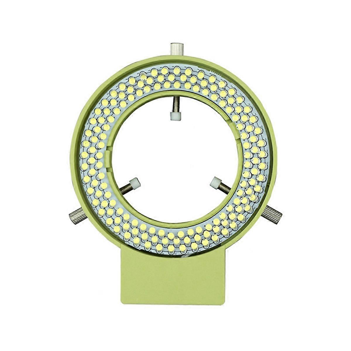 Adjustable 144 LED Ring Light Illuminator Lamp for Industry Stereo Microscope Lens Camera Magnifier