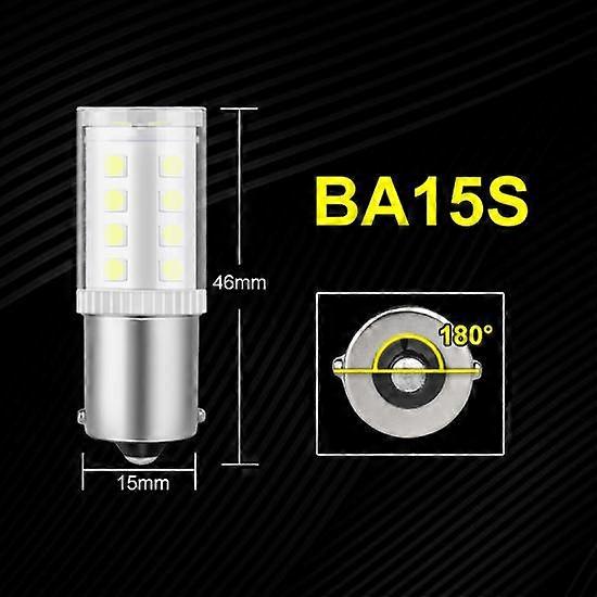 1300LM P21W LED Bulb PY21W P21 5W 1156 BA15S BAU15S BAY15D Led Car Signal Lamp R5W R10W DRL Reversing Light White Yellow Red