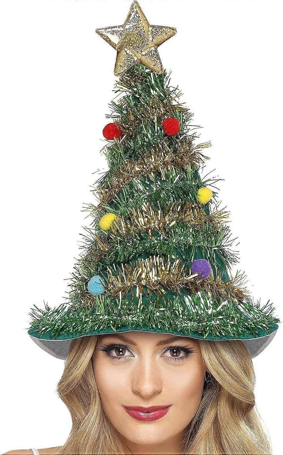Christmas tree hat (adult model) decoration gift