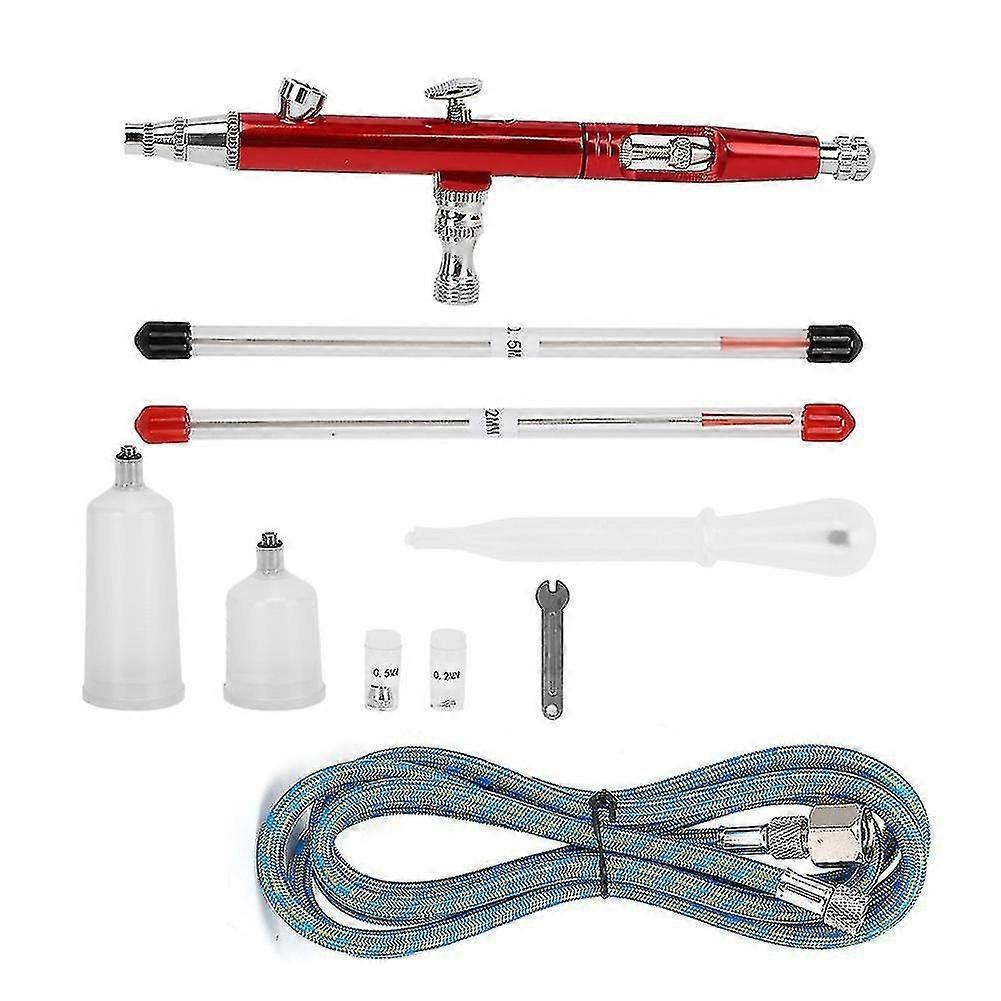 اللوحة البخاخة بندقية الذيل التعديل الخارجي DIY اليد رذاذ أداة للإعلان الكعك الأحمر