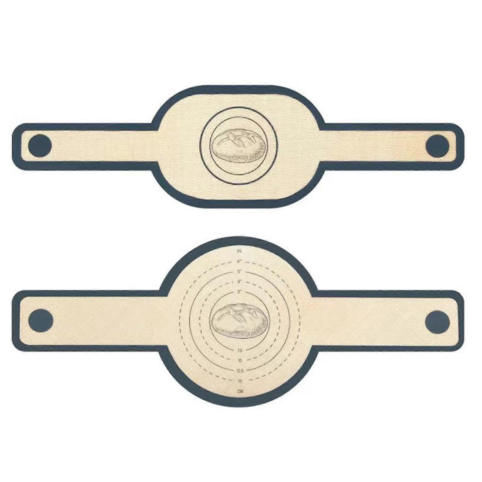 Easy to Clean Bread Transferring Tool Convenient Bread Transfer with Long Handle Bread Kneading Pad Dough Transfer Pad