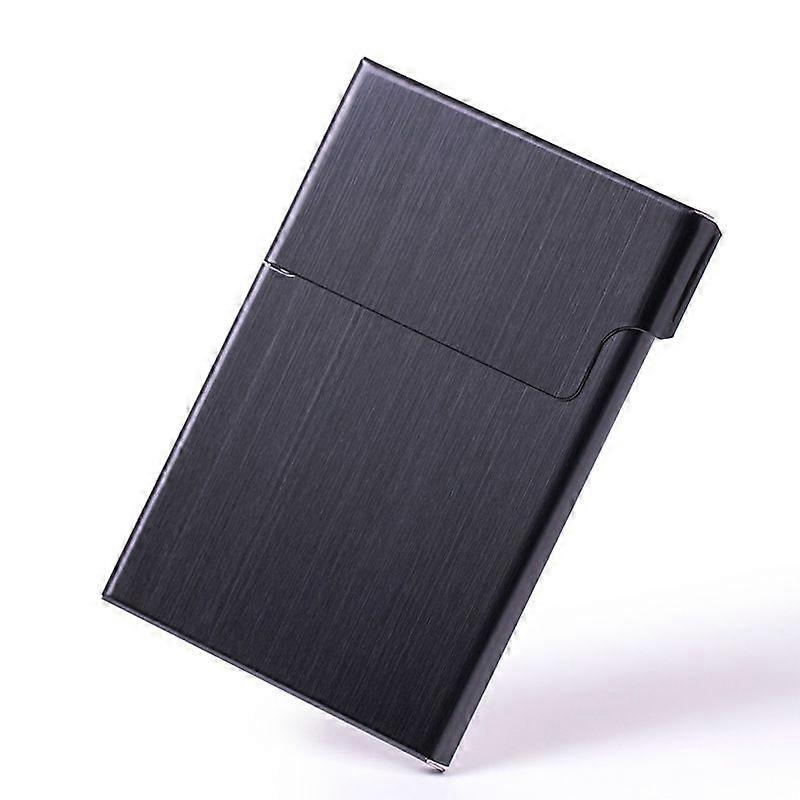 Factory Direct Stainless Steel Cigarette Case Thin Business Card Case Pressure-Proof Fashion Metal Cigarette Case Business Card Case Cassette 9 Pcs Ci