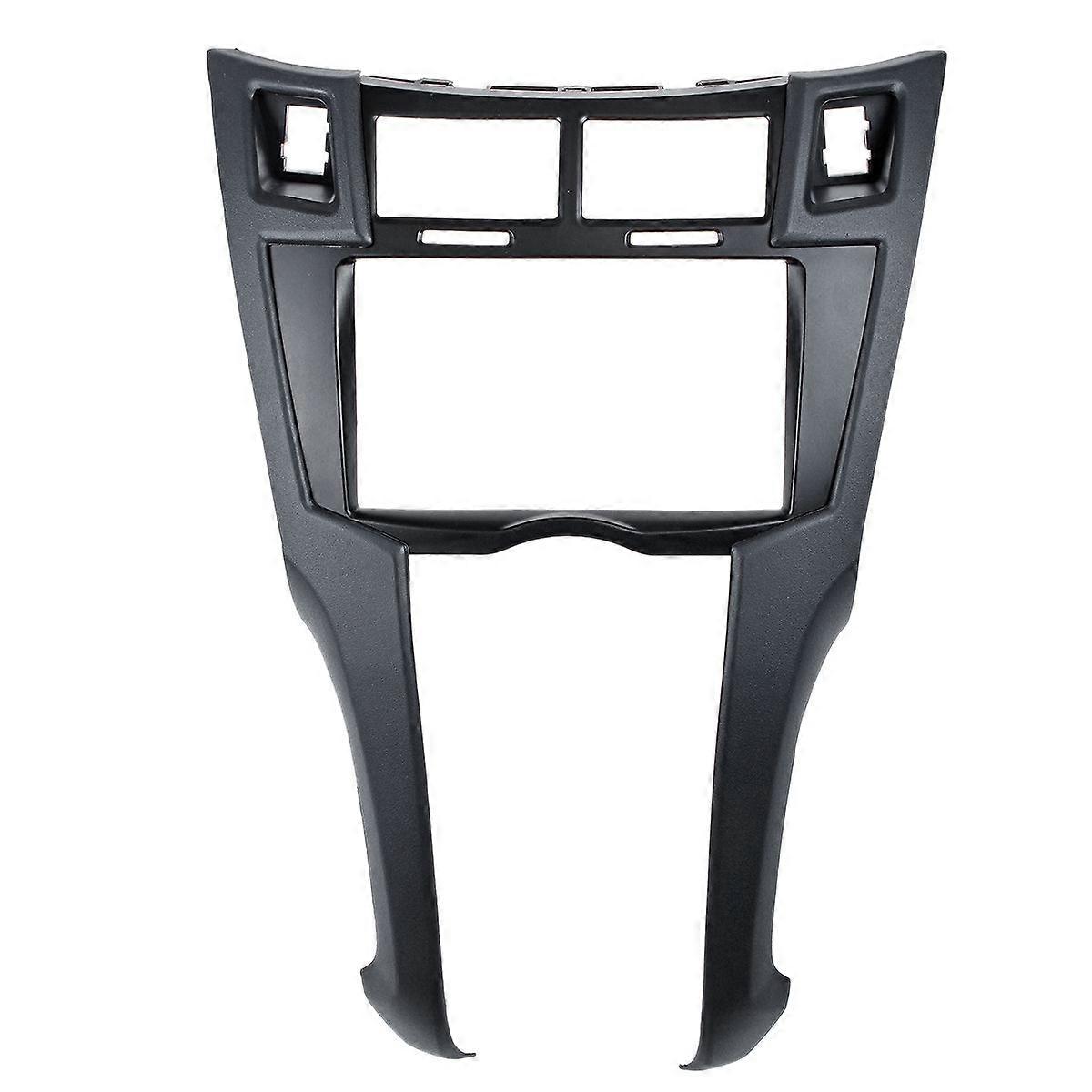 2 Din Car Stereo Frame Trim Kit Dashboard for Yaris Vitz Platz 2005-2011 DVD Player Installation Bezel Fascias