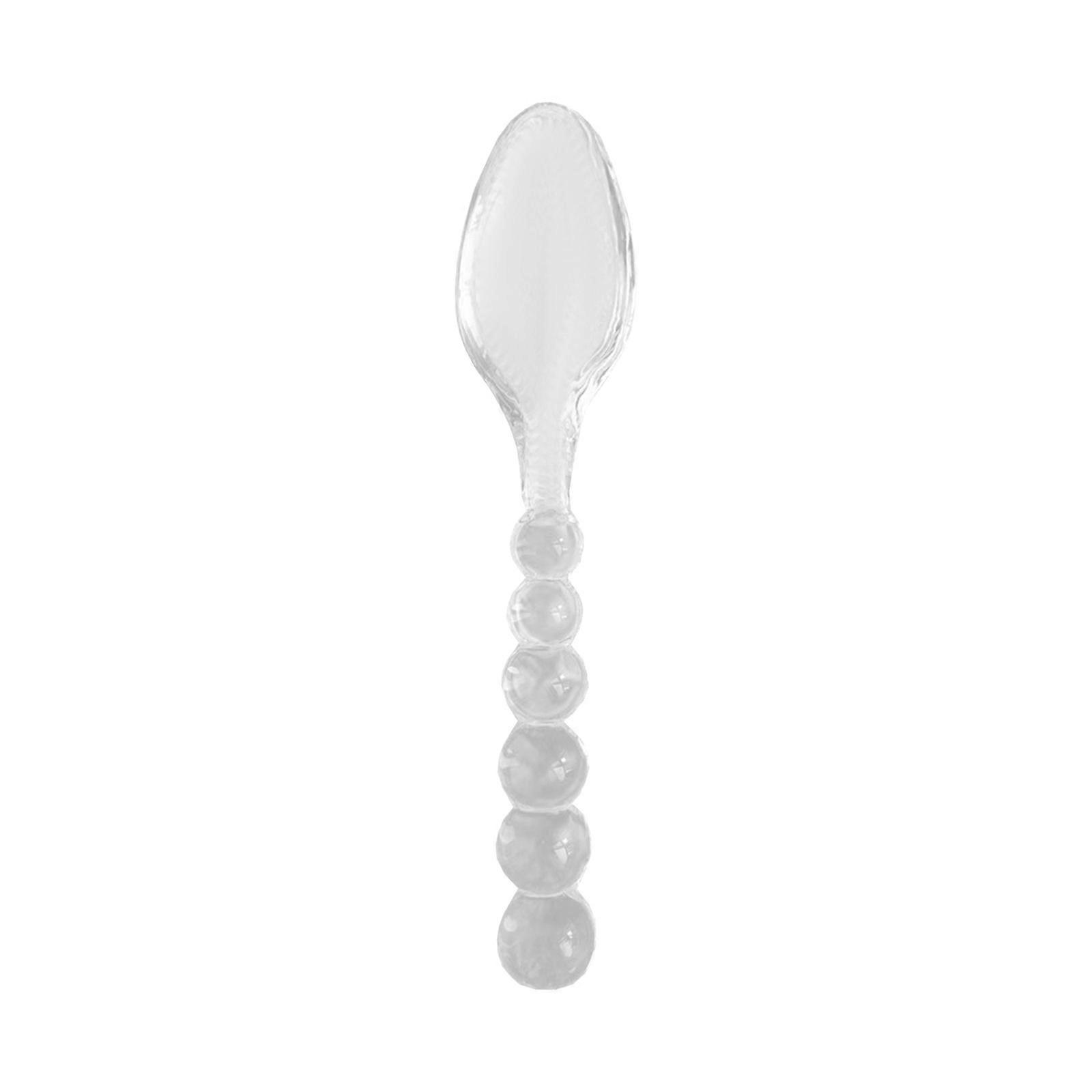 Glass Bead Cutlery Set - Kitchen Dining Table Spoon &amp; Fork