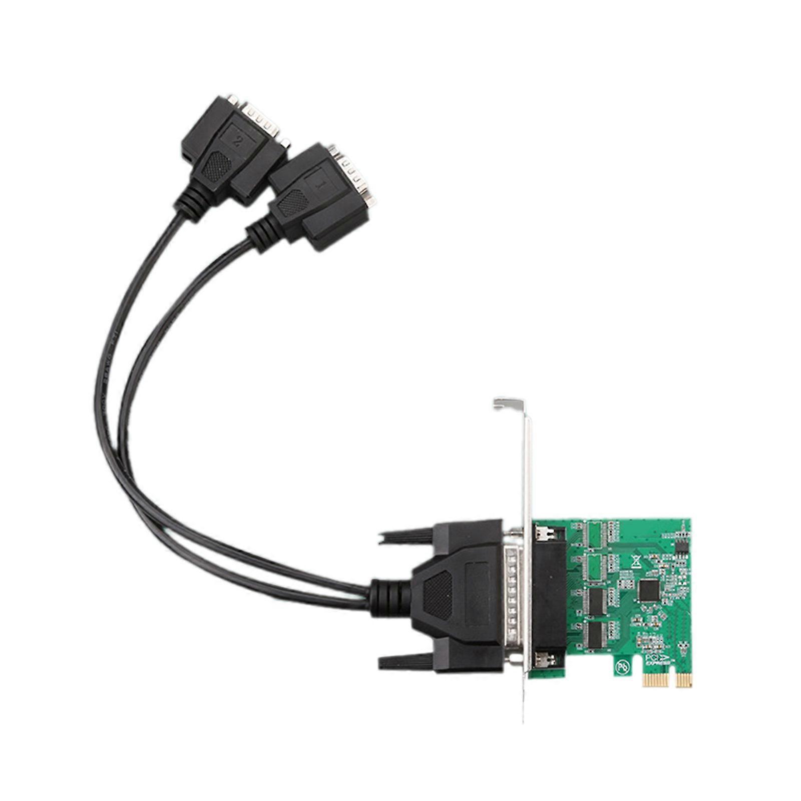 Erişim Kontrolü için 2/4 Bağlantı Noktalı RS232 Seri Bağlantı için PCIE 1x Adaptör Kartı