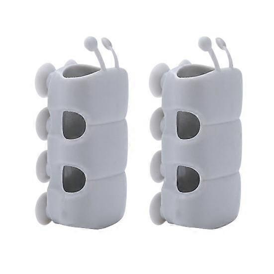 2Pcs Suction Cup Shower Bracket Holders Adjustable Easy to Install Universal Relocatable Shower Head Suction Cup Holders