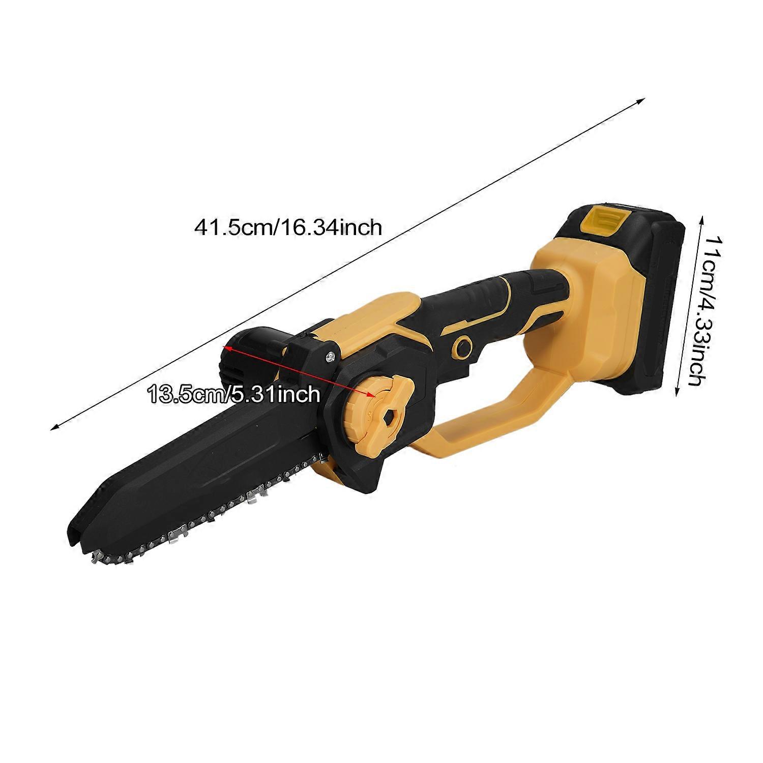 Cordless Mini Chainsaw 6 Inch Handheld Portable Electric Chainsaw with 2.0Ah Battery 20V Household S