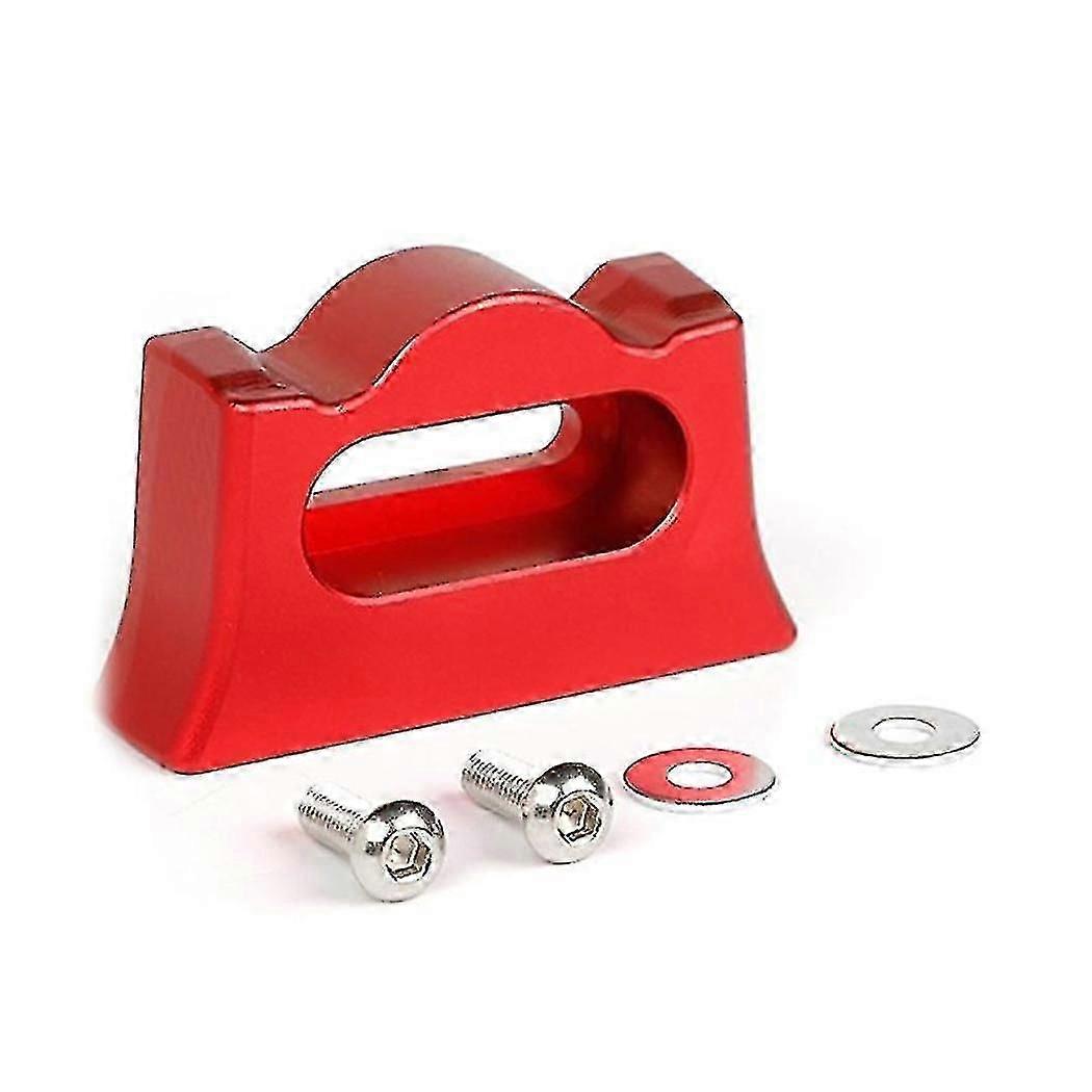 Car Tailgate Latch Bumper Stop Tailgate Alignment , Red