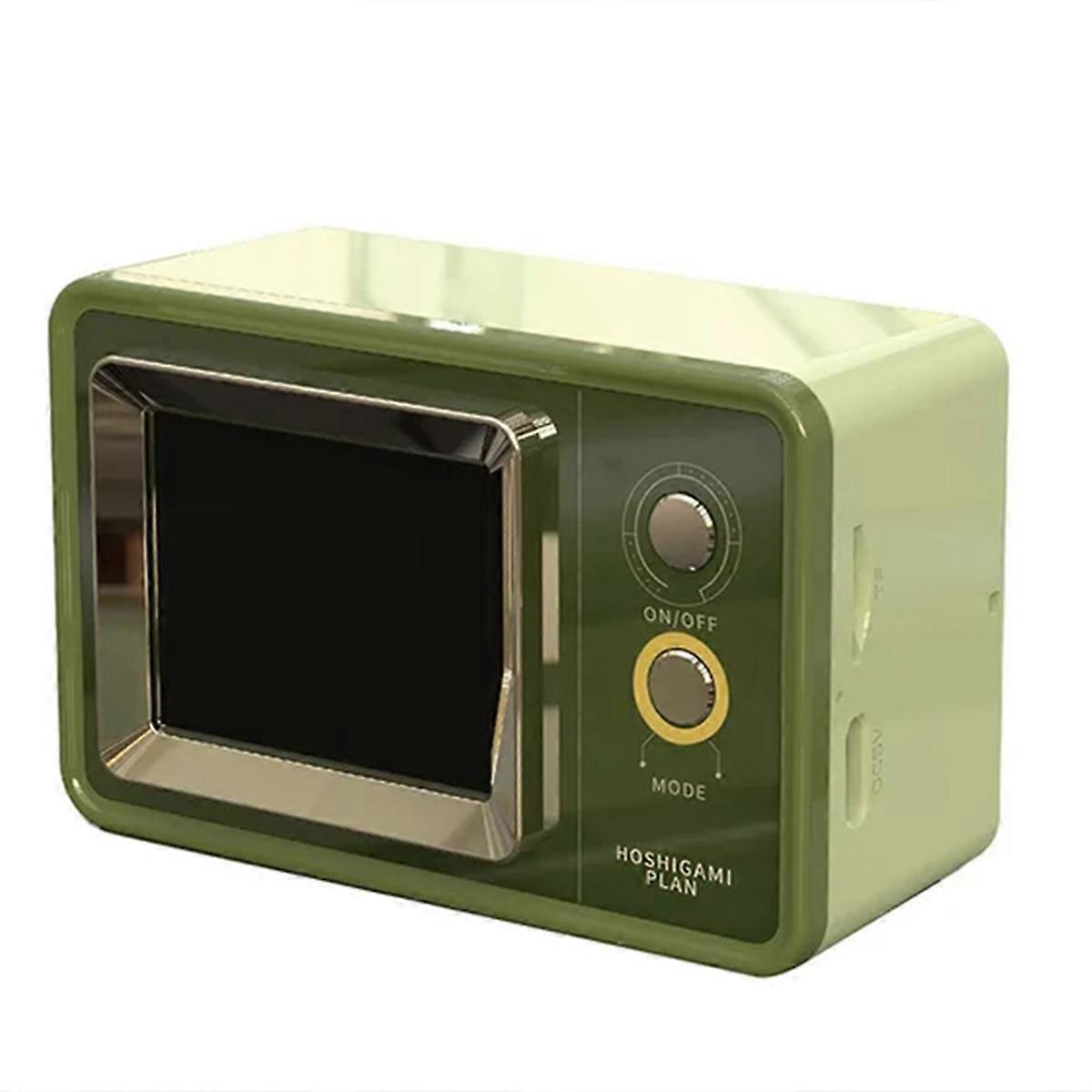 Retro Bluetooth Speaker Vintage Audio Sound System Wireless MP3 Music Player Support Lyrics Display 