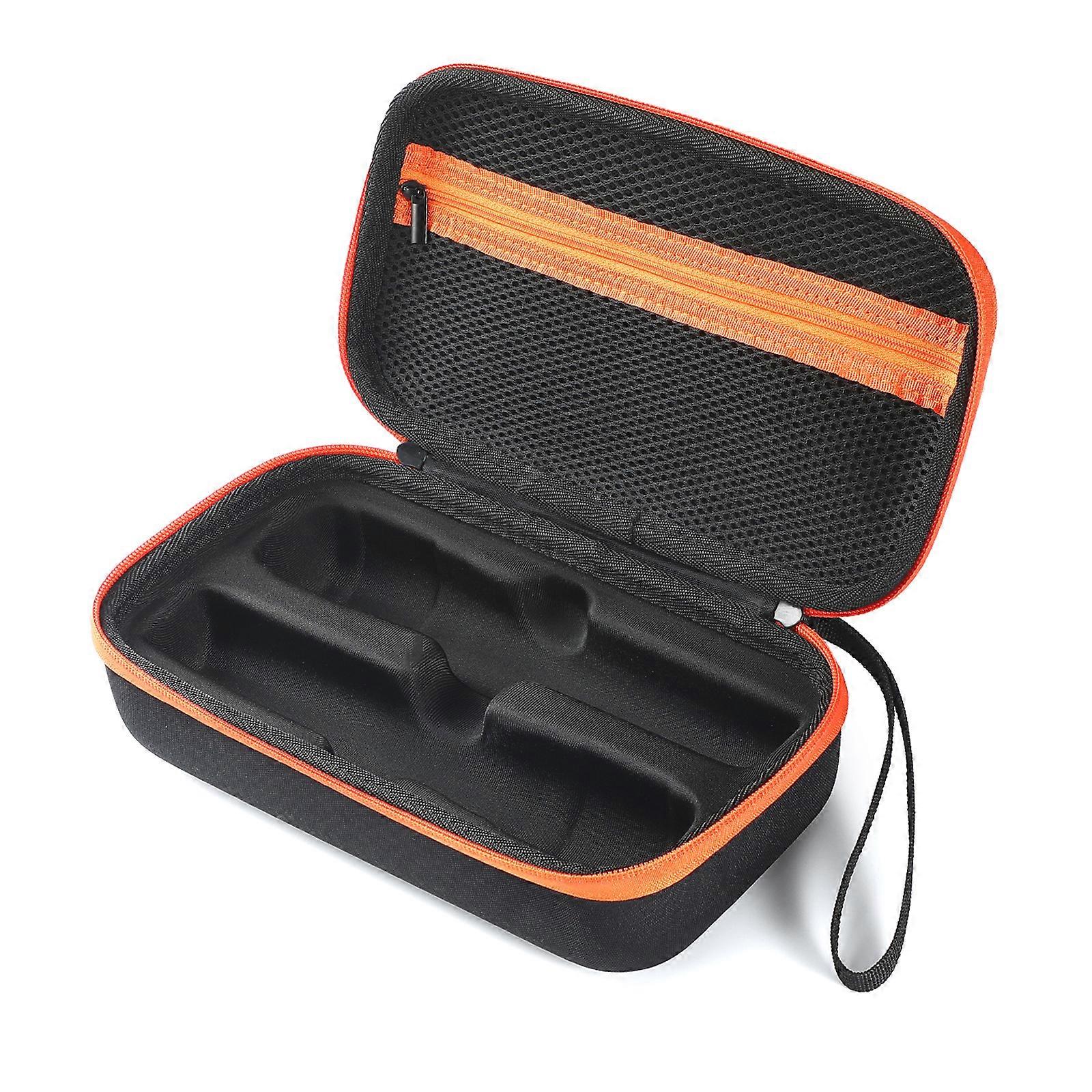 Portable Carrying Case with Inner Mesh Pocket Microphone Storage Bag Protector For Music Lovers Outdoor Enthusiasts Multicolor